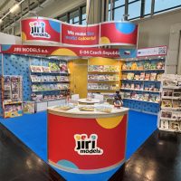Stánek JirimodelsSpielwarenmesse Nuremberg 2025, výstava hraček